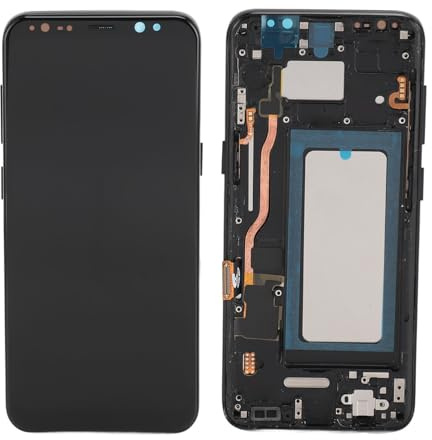 Cuifati Écran de Remplacement avec Cadre pour S8, écran Tactile LCD TFT avec Digitale, Kit D'outils de Réparation D'écran pour S8