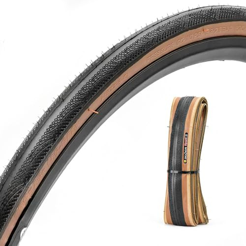 CATAZER 700 x 25 C Fahrrad Faltreifen Drahtreifen 60 TPI Faltbare Ersatzreifen für Rennrad