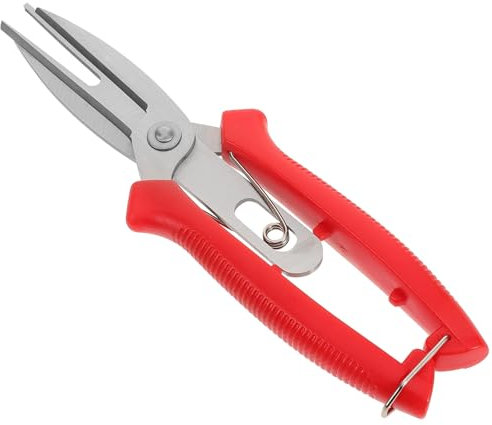 Happyyami Garten Astschere Mit Doppelter Klinge Leichte Und Praktische Pflanzenschneider Für Blumen Und Obst Für Gartenarbeit Und Hochwertiges Material Für Effektives Schneiden Und