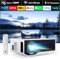 Projector with Wifi and Bluetooth, ZDK 2025 New Projector Native 1080P Full HD 4K Supported 15000L Mini Portable Projector, Compatible with Android/iOS/Laptop/TV Stick/HDMI/USB/PS5