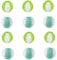 12 Pack Pet Hair Remover Washing Machine, Dog & Cat Hair Remover Washing Machine, Hair Catcher Washing Machine, Efficient Pet Hair Removal Tool for Laundry, Reusable Lint Catcher for Washer and Dryer