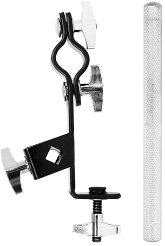 Cowbell Clamp Support de batterie en pin avec angle de hauteur réglable Support standard