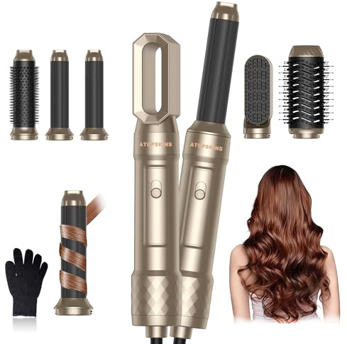 Atopskins 6 in 1 Air Styler Hair Styler Haarstyler Set 1000W Hairstyler