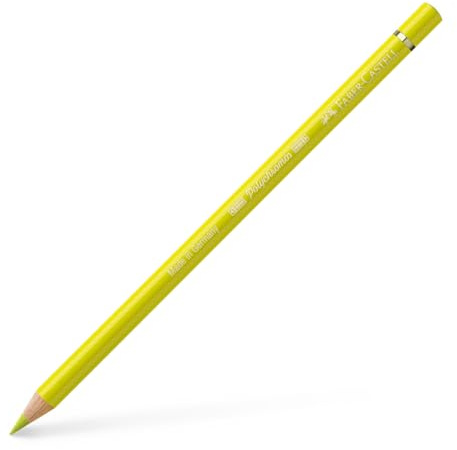 Faber-Castell Art & Graphic Polychromos Colour Pencil, (205), Cadmium Yellow Lemon, for Art, Craft, Drawing, Sketching, Home, School, University, Colouring
