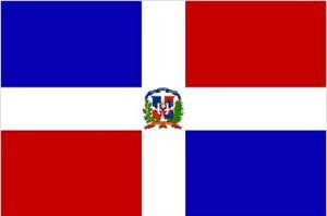Dominikanische Republik Fahne Flagge Grösse 1,50x0,90m - FRIP –Versand®