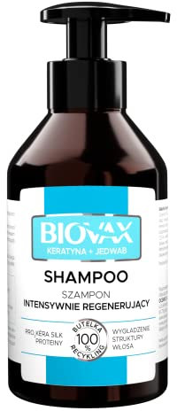 L'Biotica Biovax 200ml Keratin-Silk Shampoo