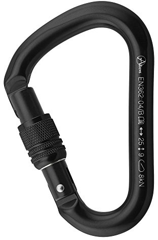 Aliens Alukarabiner HMS Klassische Schraube Geschirr, Erwachsene Unisex, Gelb (Gelb), Einheitsgröße