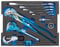 GEDORE 1100 CT2-03-100 B Sortiment Sanitär in 2/2 L-BOXX 136 Modul, 13-TLG