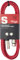 Stagg 3 m cable XLR a conector XLR para micrófono de calidad, rojo