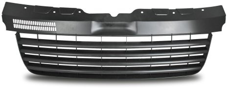 Kühlergrill- 7H0853653JOE - Sportgrill, ohne Emblem, schwarz passend für T5, 03-09, nicht passend bei Muvan