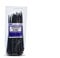GW Kabelbinder-Technik, Kabelbinder wiederlösbar 200 x 4,8 mm, schwarz, 100 Stück, GTRN-200STBC