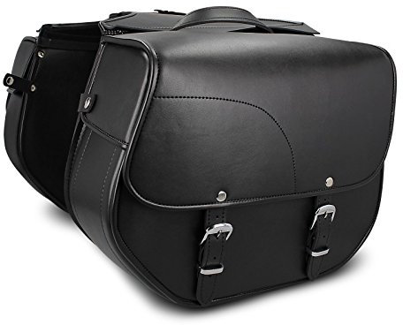 Satteltasche für Yamaha XVS 650 Drag Star Kentucky Schwarz