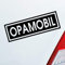 Hellweg Druckerei Opamobil Oma Opa Enkel Familie Liebe Auto Aufkleber Sticker Heckscheibenaufkleber
