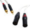 Pseudo Balanced RCA Phono to Male XLR Lead (PAIR). Van Damme Starquad Cable (20m, White)