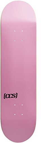 [CCS] Tavola da skateboard con logo rosa, 20,3 cm