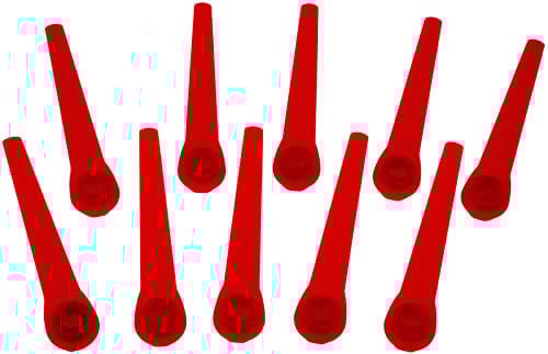 10x Ersatz-Messer für Gardena EasyCut Li-18/23 (9823-20)