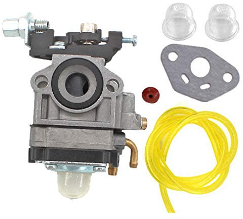 AISEN Carburettor for Mac Allister Macallister MBCP254 MGTP254 MCBP254 123054025/1 Carburetor Fuel Line Primer Bulb Gasket