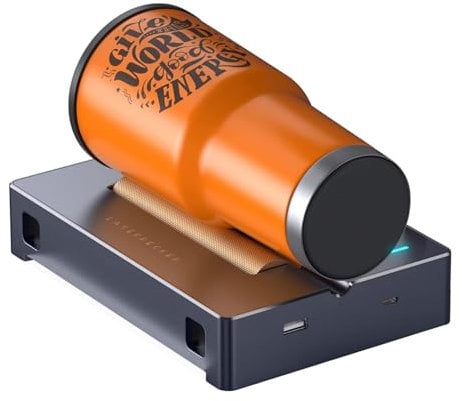 LaserPecker L2/L3 Rotationswalze, Graviermaschine Zubehör Y-Achse Rotationswalze Graviermodul +Bluetooth-Empfänger +Batch-Betriebsmodul, L2 L3 Exklusives Zubehör Erweitern Weitere Lasergravurmodi