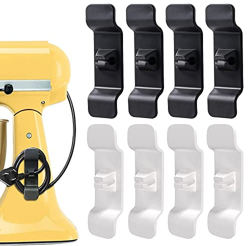Organizer per Cavi Elettrodomestici Organizer per cavi per elettrodomestici 8 Pezzi Organizzatore di Cavi da Cucina per frullatori, macchine da caffè, pentole a friggitrici ad aria