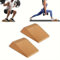AHA Lifestyles Squat Wedge Blocks – 2 Stück mit Tasche – rutschfeste professionelle Kniebeugenrampe für Ferse erhöhte Kniebeugen, Stretching, Wadenheben, Plattform, Schrägbrett-Trainer für Fitness –