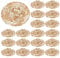 WEBEEDY 30PCS Miniature Straw Hats for Crafts Mini Sombrero Hats Cowboy Hats For DIY Decorations