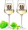 GRAVURZEILE Puccini Weinglas mit UV-Druck - Beste Freundin Konfiguration - Umfangreich anpassbares Motiv zum selbst gestalten - Persönliches Geschenk für Freundinnen - Farbe: Freundinnen Puccini Set