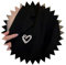 Cimenexe Broche Coeur En Cristal Perlé Broche Coeur En Or Cz Broche Coeur Creux Broche Coeur En Perle Broche Mariage Épingle De Revers En Perle Épingle De Banquet Épingle De Badge Bijoux Pour