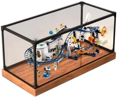 Vitrine en acrylique pour Lego 31142 - Sous-verre - Étanche à la poussière - Compatible avec Lego - Modèle non inclus