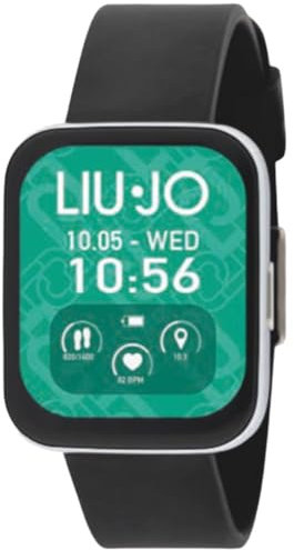 Generico Orologio Smartwatch DOnna Liujo SWLJ087 Luxury VOice Slim Silicone Nero