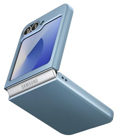 Cresee Hülle für Samsung Galaxy Z Flip 7 FE/Z Flip 6 Case, Dünnes Hart Polycarbonat Handyhülle Schutzhülle Cover für Galaxy Z Flip7 FE/Z Flip6, Blau