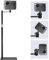 AKOZLIN Projector Stand Sofa Against Wall Hidden Stand 360°Swivel Adjustable Height 18 to 47.2 Inch,6kg Load Capacity, Compatible with Video Projector Camera