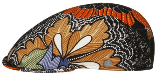 LIERYS Majona Schirmmütze Flatcap Multicolour Made in Italy Herren Frühling Sommer bunt XL (60-61 cm)
