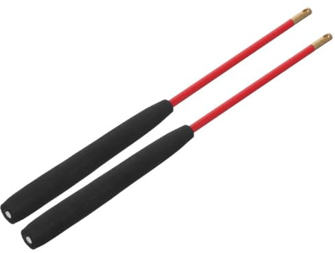 Toddmomy 1 Paire de Diabolo Traditionnel bâtons de jonglage des bâtons de Fleur jonglent de jonglage pour Enfants Portant Un de Diabolo Baguettes de Diabolo Fibre Chimique