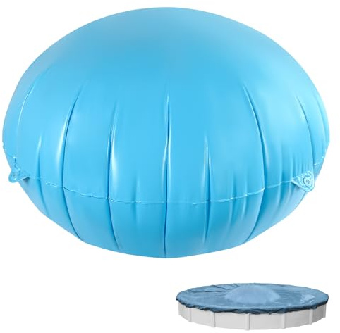 WEITAPYT Poolkissen Winter, 4 Fuß/120 cm Aufblasbare Poolabdeckung Rund, Poolabdeckung Winter, Luftkissen Pool Winters, Geeignet Zum Schutz Von Schwimmbädern Im Winters und Bei Schlechtem Wetter
