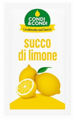 Condi&Condì - Succo di Limone confezione da 150 Bustine Monodose da 4ml