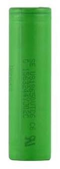 Born To Vape presente Piles Rechargeables 3.7V 3000mAh – Batteries Haute Capacité Lithium-ION pour Cigarettes Electroniques (Pack de 2) et Son Sticker BTV Exclusif collectionnable