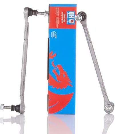 Quinton Hazell Stabiliser Link - QLS3762S - Single Bar Fits Front Axle Left or Right - Original Equipment OEM Quality Direct Fit Replacement - Length: 275mm - Finish: Powder-Coated