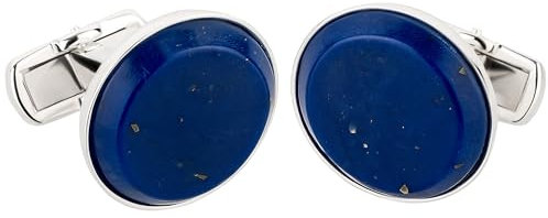 BROOKER Manschettenknöpfe Lapis Sterling Silber