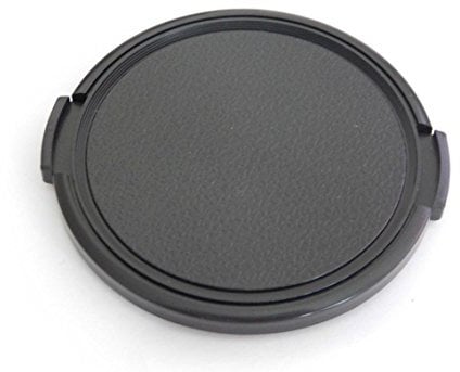 vhbw Bouchon d'objectif 67 mm Compatible avec Nikon 16-85 mm 3.5-5.6 AF-S DX VR G Ed Appareil Photo - Plastique Noir + Ouverture latérale