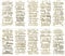 Ideen mit Herz Gravur-Sticker, transparent/gold, 10 Bogen à 10 x 23 cm | Aufkleber zum Basteln & Dekorieren | Karten & Geschenke zu Geburtstag, Weihnachten, Rente (Wünsche & Gratulationen - gold)