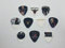 BON JOVI Gitarrenplektren Set (10 Plektren / 10 verschiedene Designs)
