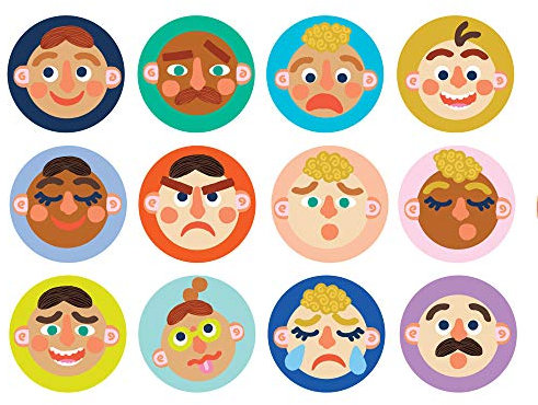 Manhattan Toy Making Faces Gedächtnis- und Gesichtserkennungs-Matching-Spiel für Jungen und Mädchen ab 3 Jahren