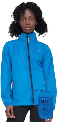 Mac in a Sac - Origin II - Waterproof Packable Jacket for Men & Women - Ocean Blue - M