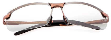 YIMI Herren Photochromatisch Sportbrille Polarisiert Rechteckig Sonnenbrille Al-Mg Metallrahmen Fahrer Anti Reflexbeschichtung 100% UVA UVB Schutz für Golf, Angeln, Autofahren, Outdoor