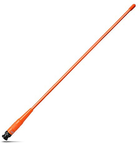 HYS Double Bande BNC Radio Antenne 2m/70cm Antenne VHF/UHF Compatible avec Cobra Midland Uniden Portable/Portable BNC 144/430MHz Walkie Talkie (Orange)