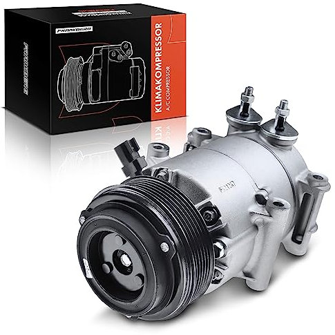 Frankberg Sistemas de aire acondicionado Compresor de aire acondicionado con embrague Compatible con Fiesta VI CB1 CCN Fiesta VI Van 2011-2017 Replace# AP3119D629ADincl. aceite premezclado