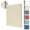 HOMEDEMO Wabenplissee Plissee ohne Bohren Klemmfix Verdunklung Thermo Zweifarbig Beige 85 x 130cm(BxH) Faltrollo 100% Blickdicht, Sonnenschutz & Schallschutz Plisseerollo für Fenster & Tür
