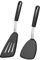 Silicone Spatulas for Nonstick Cookware, GEEKHOM 600F Heat Resistant Extra Large and Wide Flexible Spatulas Rubber Turners, Kitchen Cooking Utensils Set for Pancake …