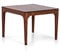 byLIVING Couchtisch Bosse/Akazie braun lackiert/natürlicher Charakter/B 60, H 45, T 60 cm
