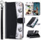 ULAK for iPhone 14 Pro Max Case Wallet, Flip Case with Card Holder PU Leather + TPU Bumper Stand Cover Kickstand Full Protective Phone Case for iPhone 14 Pro Max 6.7 inch - Black